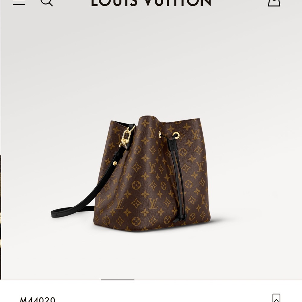 Louis Vuitton neonoe mm monogram black strap Brand new - Picture 4 of 5